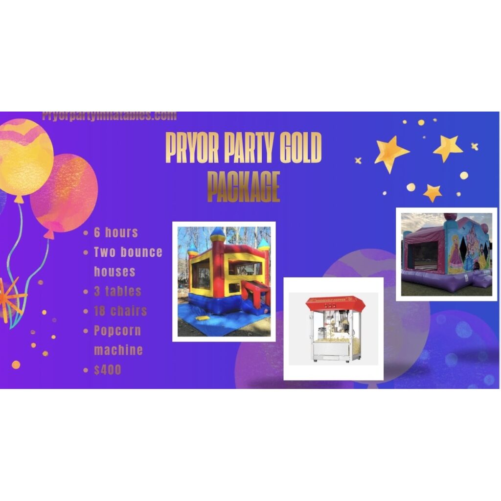 Pryor Party Gold Package