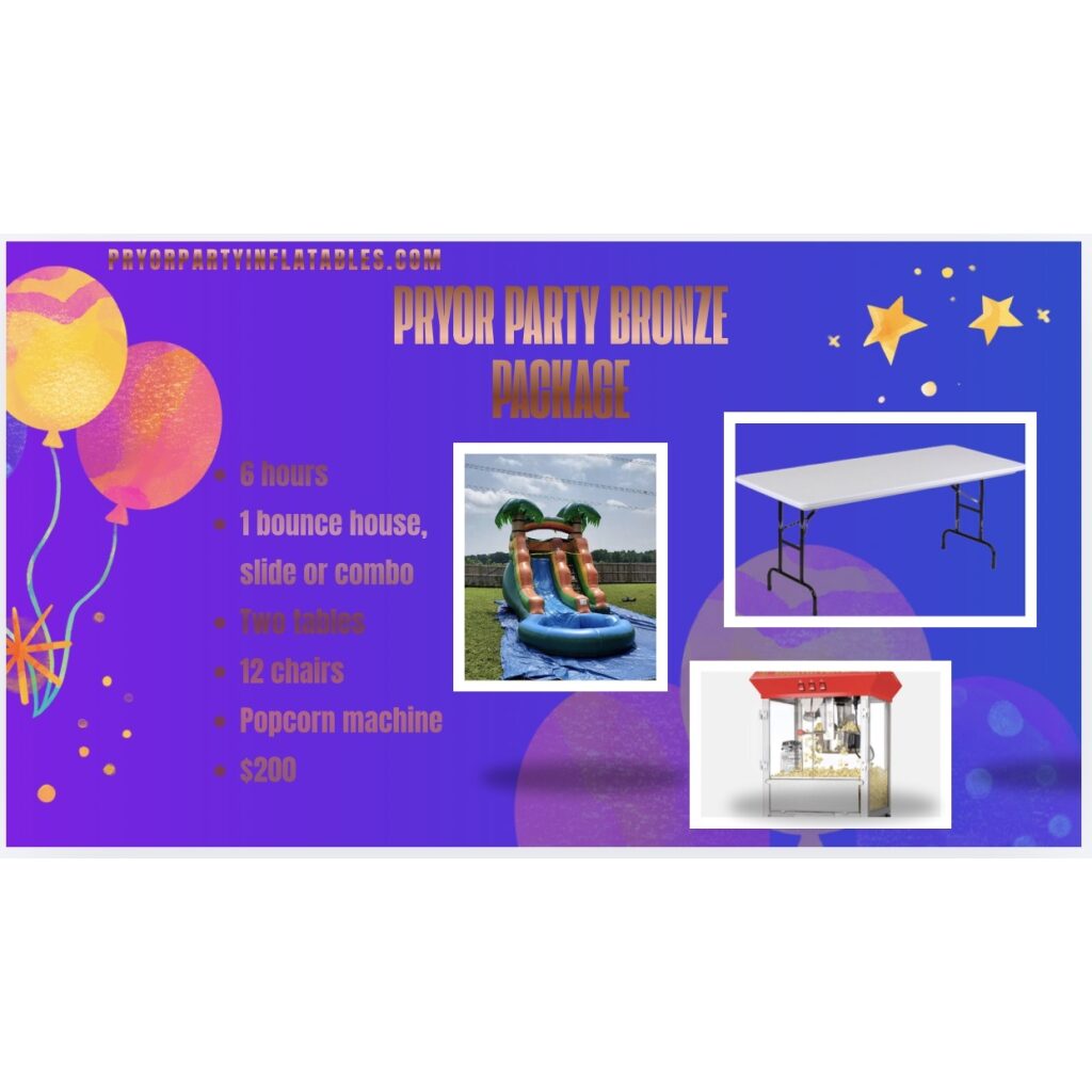 Pryor Party Bronze Package
